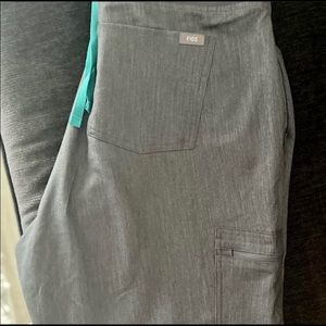Figs Graphite  Graphite Joggers XL pants with alterations at waist.